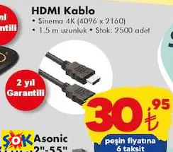 HDMI KABLO